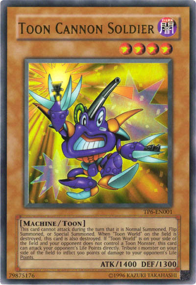 Toon Cannon Soldier [TP6-EN001] Ultra Rare | Odin's Place