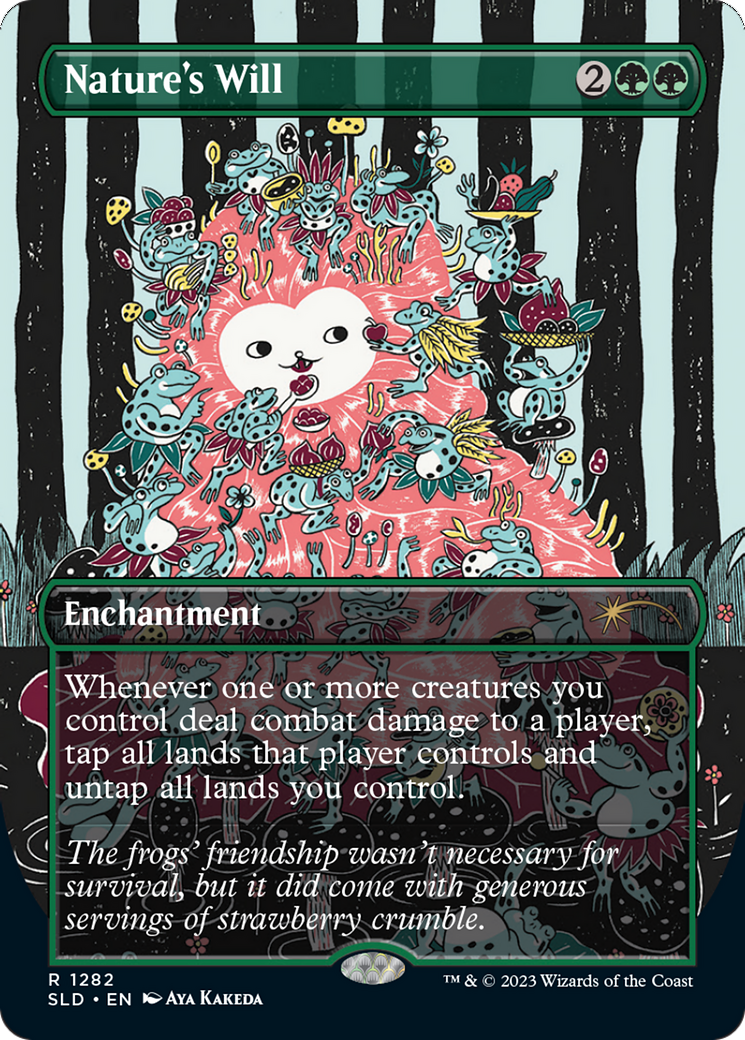 Nature's Will (Borderless) [Secret Lair Drop Series] | Odin's Place