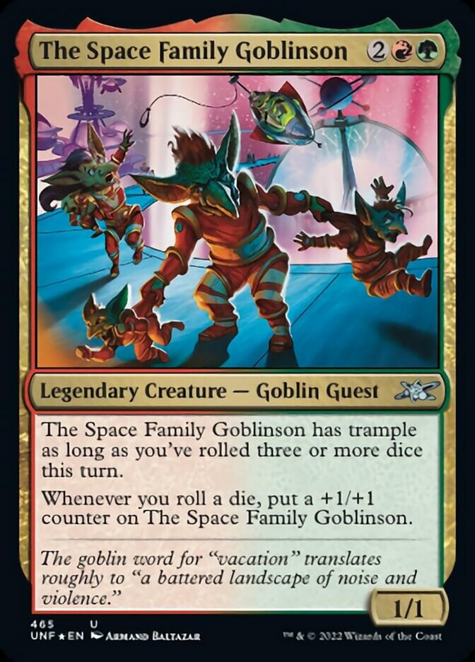 The Space Family Goblinson (Galaxy Foil) [Unfinity] | Odin's Place