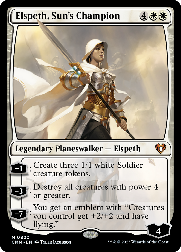 Elspeth, Sun's Champion [Commander Masters] | Odin's Place