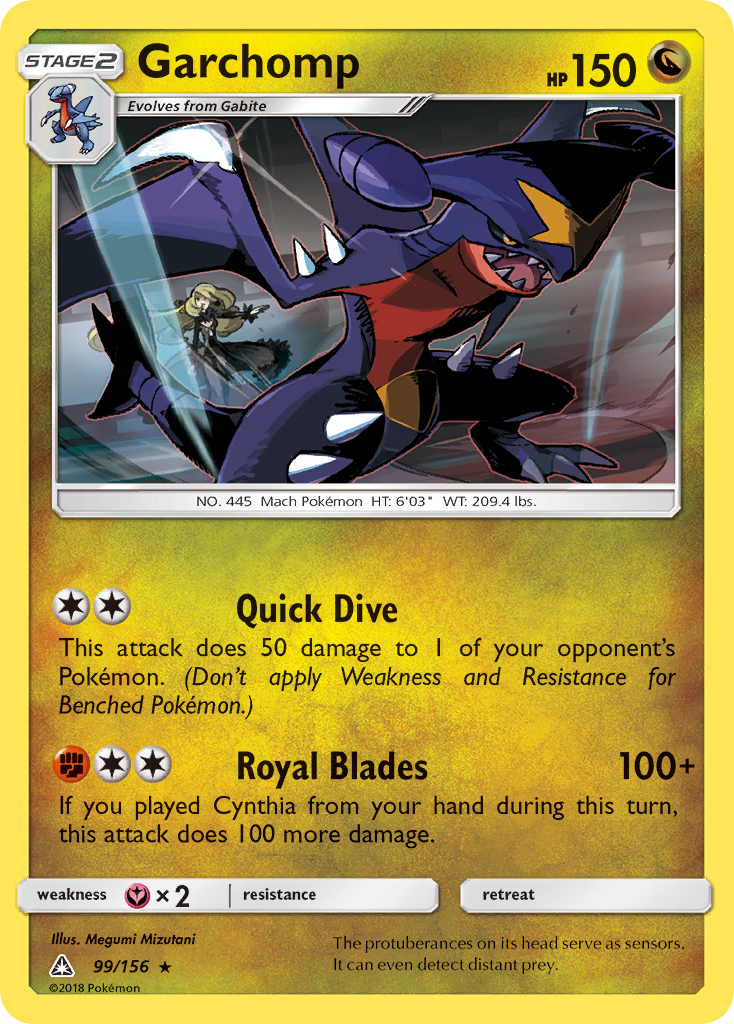 Garchomp (99/156) [Sun & Moon: Ultra Prism] | Odin's Place