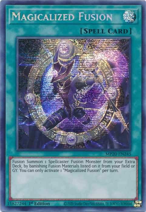 Magicalized Fusion [MP20-EN245] Prismatic Secret Rare | Odin's Place