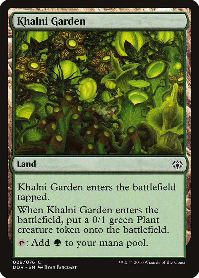Khalni Garden (28) [Duel Decks: Nissa vs. Ob Nixilis] | Odin's Place