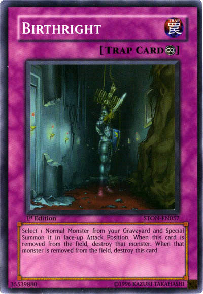 Birthright [STON-EN057] Super Rare | Odin's Place
