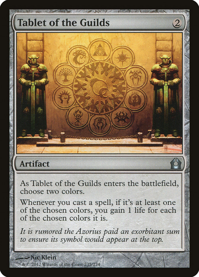 Tablet of the Guilds (235) [Return to Ravnica] | Odin's Place