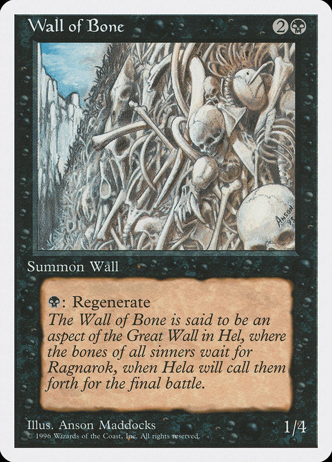Wall of Bone [Introductory Two-Player Set] | Odin's Place