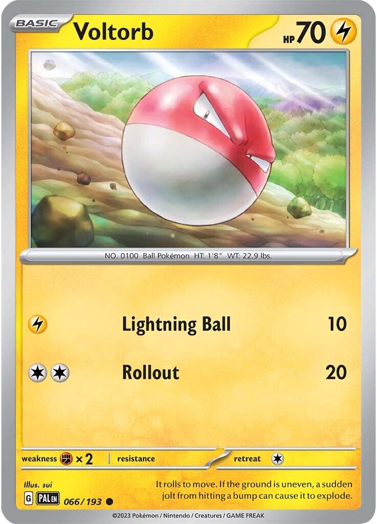 Voltorb (066/193) [Scarlet & Violet: Paldea Evolved] | Odin's Place