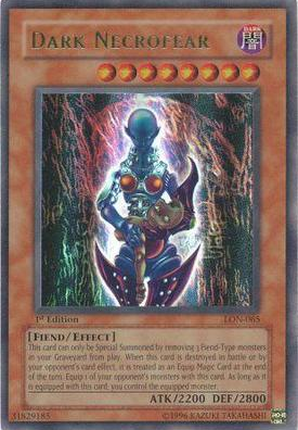 Dark Necrofear [LON-065] Ultra Rare | Odin's Place