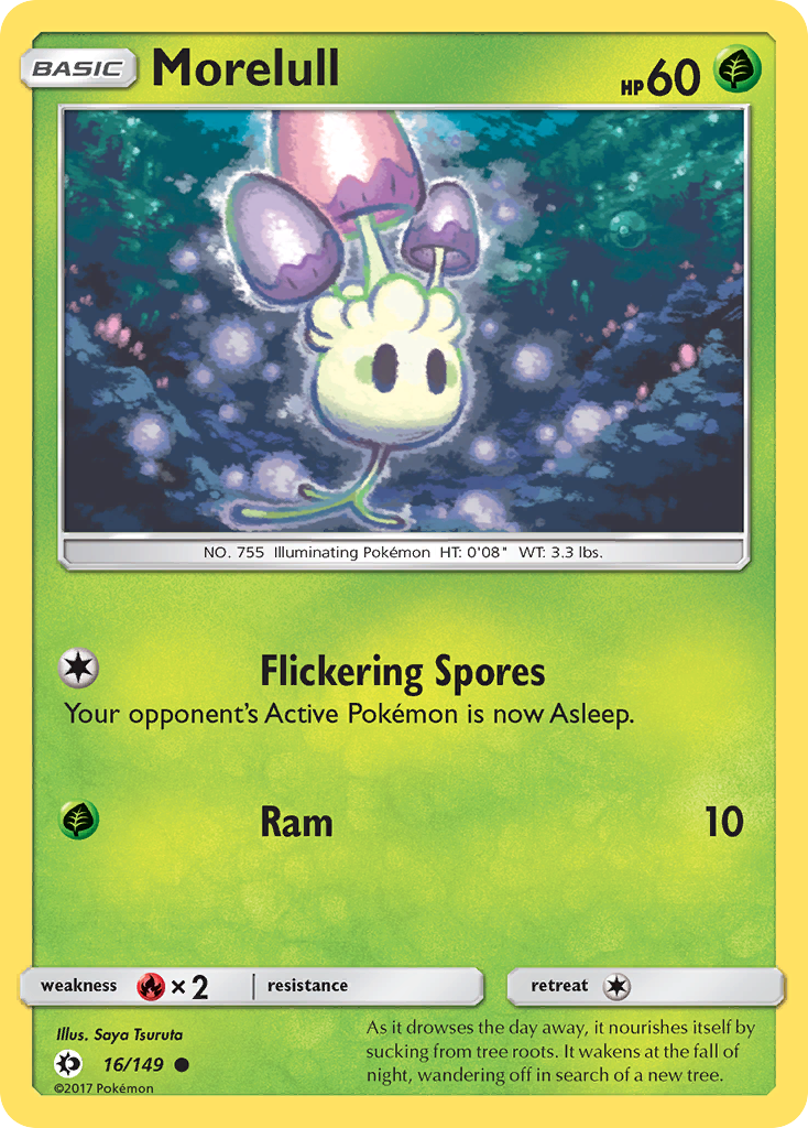 Morelull (16/149) [Sun & Moon: Base Set] | Odin's Place