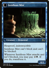 Elusive Tormentor // Insidious Mist [Shadows over Innistrad Prerelease Promos] | Odin's Place