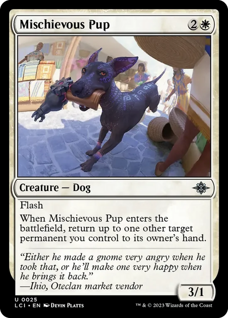 Mischievous Pup [The Lost Caverns of Ixalan] | Odin's Place