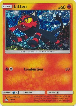 Litten (SM02) (General Mills Promo) [Sun & Moon: Black Star Promos] | Odin's Place