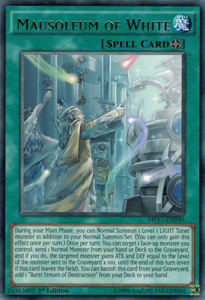 Mausoleum of White [MP17-EN030] Rare | Odin's Place