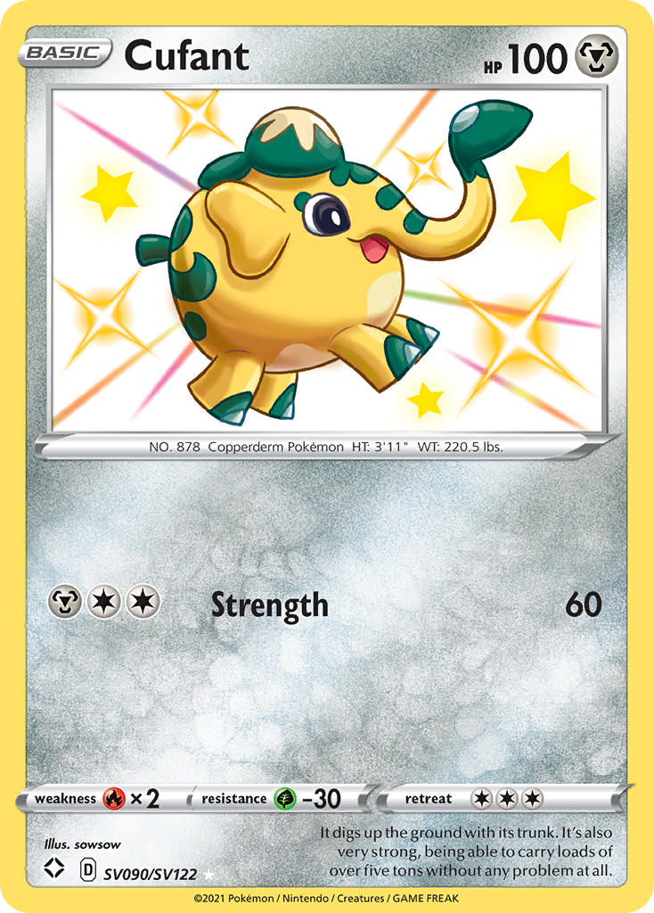 Cufant (SV090/SV122) [Sword & Shield: Shining Fates] | Odin's Place