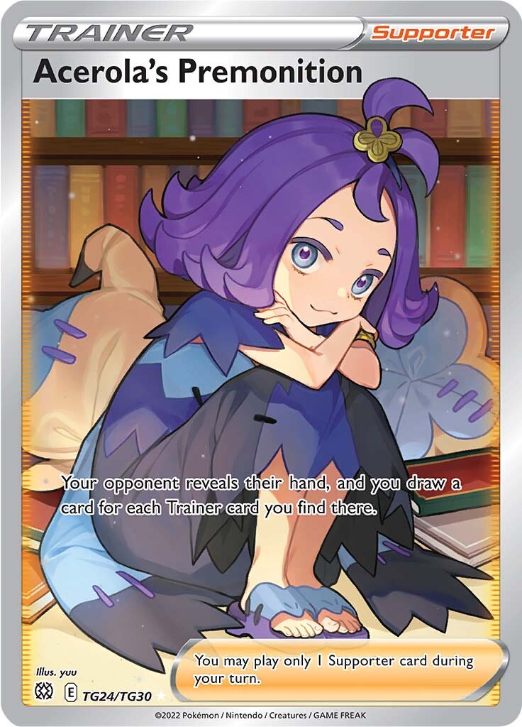 Acerola's Premonition (TG24/TG30) [Sword & Shield: Brilliant Stars] | Odin's Place