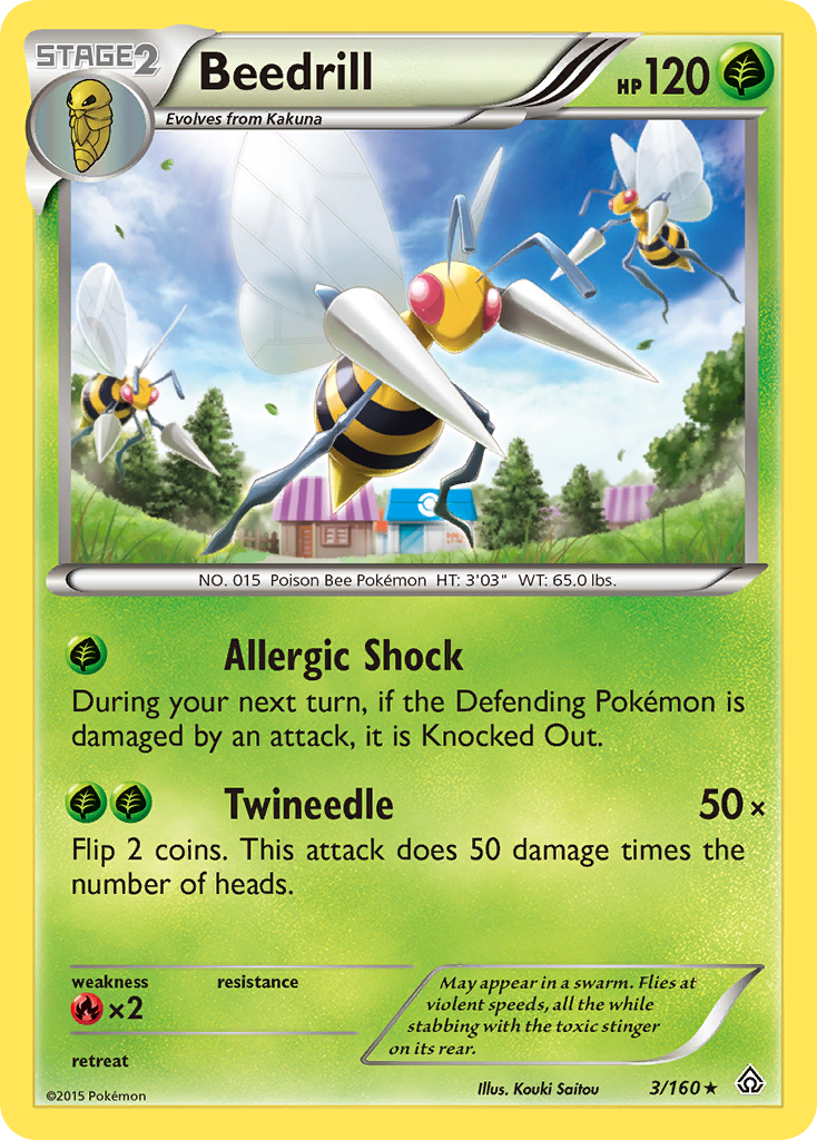 Beedrill (3/160) [XY: Primal Clash] | Odin's Place