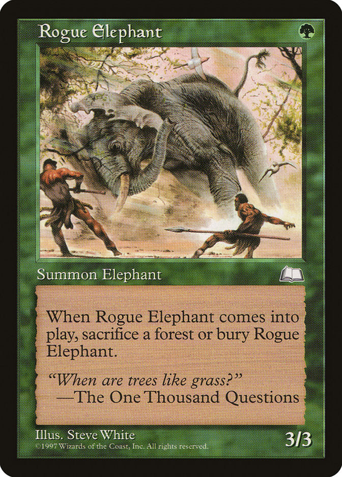 Rogue Elephant (139) [Weatherlight] | Odin's Place