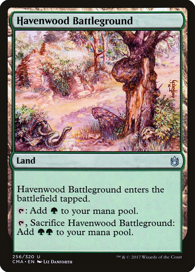 Havenwood Battleground (256) [Commander Anthology] | Odin's Place