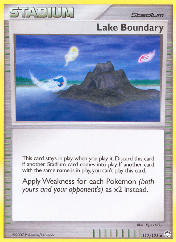 Lake Boundary (112/123) [Diamond & Pearl: Mysterious Treasures] | Odin's Place