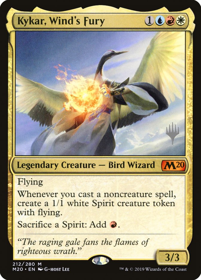 Kykar, Wind's Fury (Promo Pack) [Core Set 2020 Promos] | Odin's Place