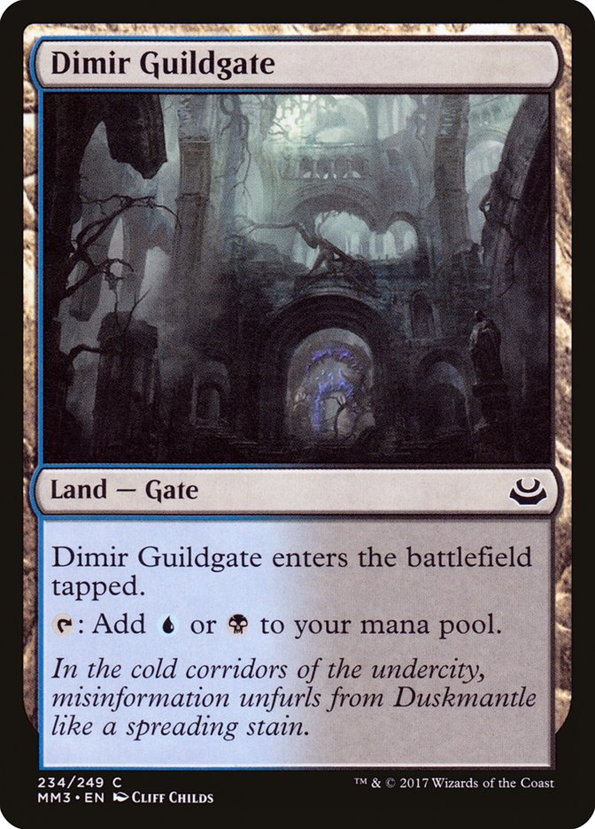 Dimir Guildgate (234) [Modern Masters 2017] | Odin's Place