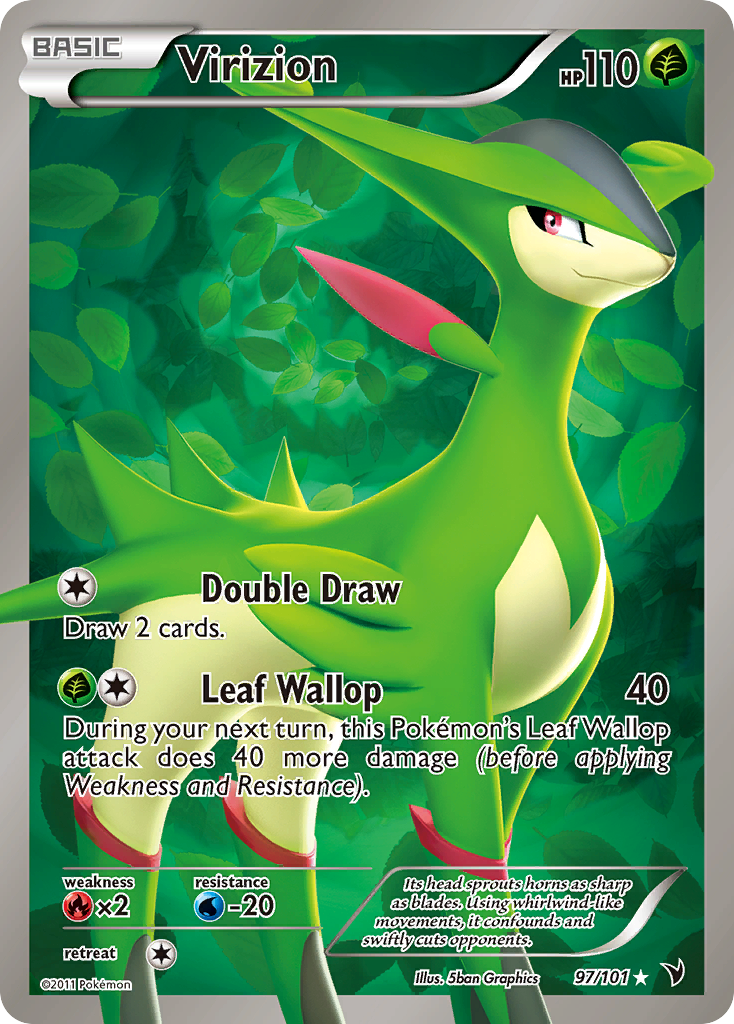 Virizion (97/101) [Black & White: Noble Victories] | Odin's Place