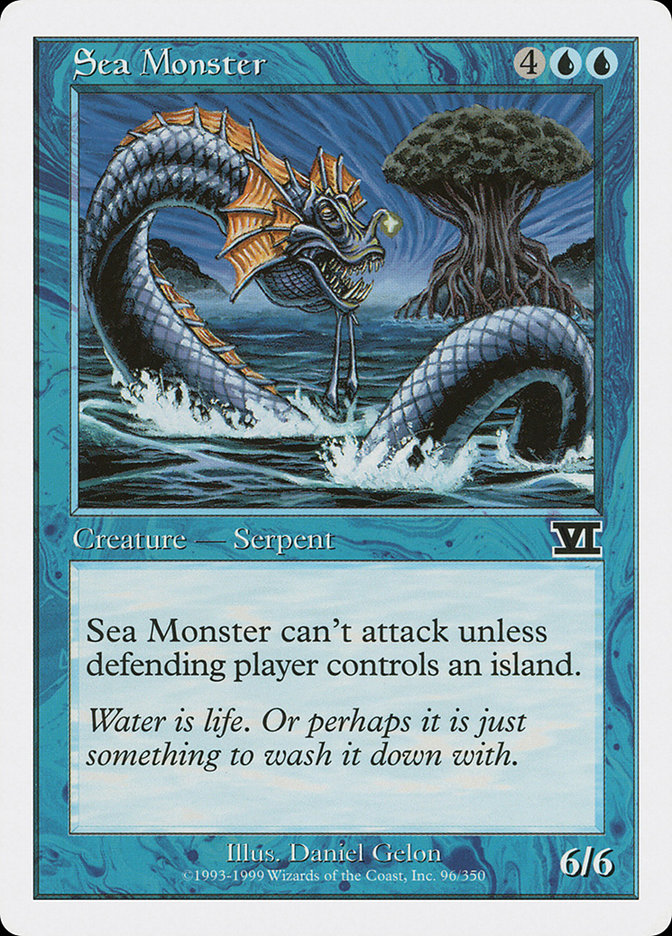 Sea Monster (96) [Classic Sixth Edition] | Odin's Place