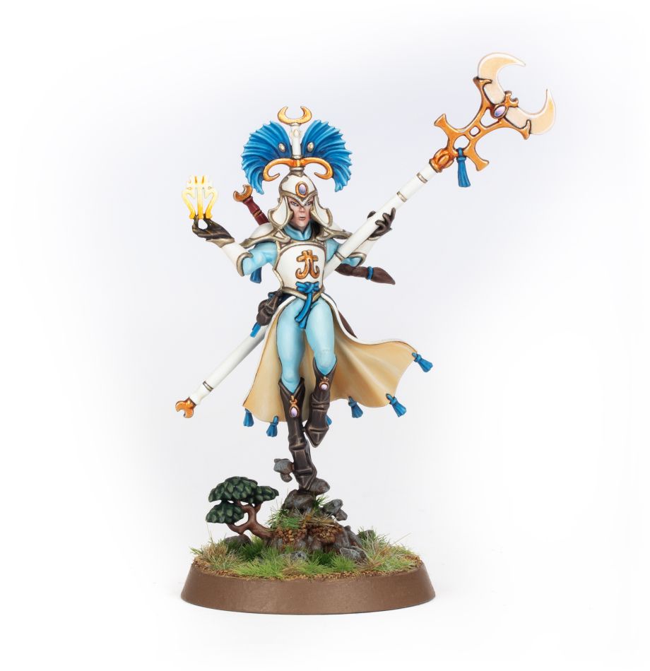 Warhammer Age of Sigmar: Lumineth Realm-Lords Scinari Enlightener | Odin's Place