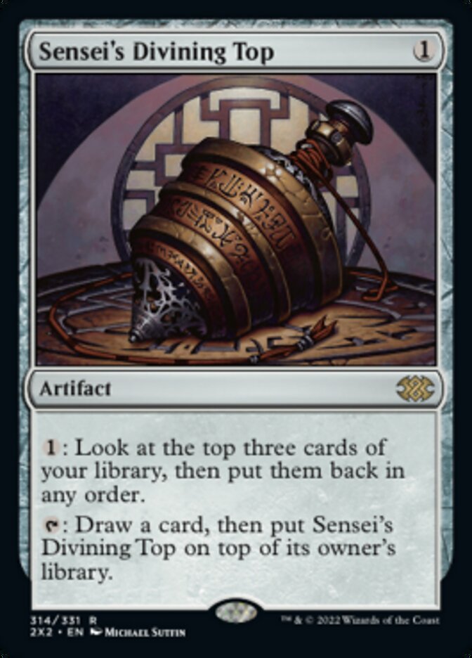 Sensei's Divining Top [Double Masters 2022] | Odin's Place
