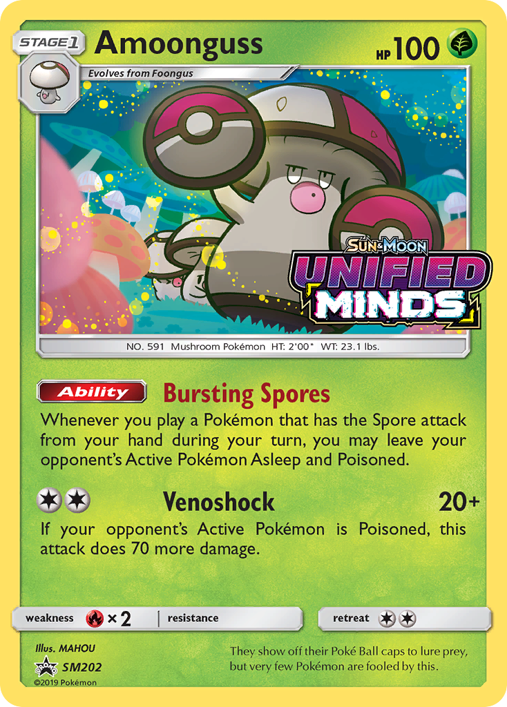 Amoonguss (SM202) [Sun & Moon: Black Star Promos] | Odin's Place