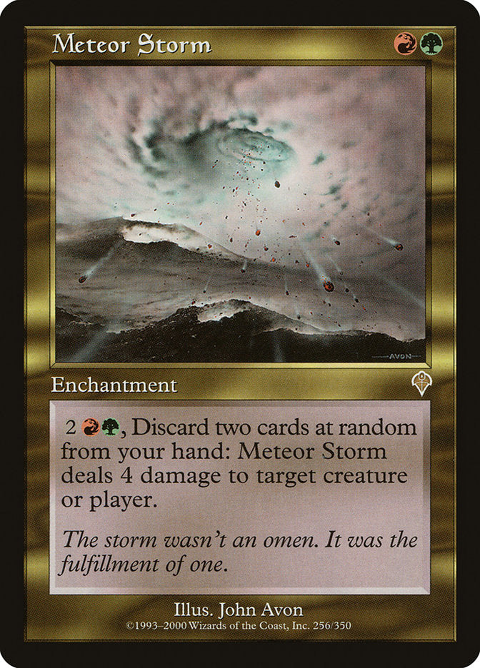 Meteor Storm (256) [Invasion] | Odin's Place