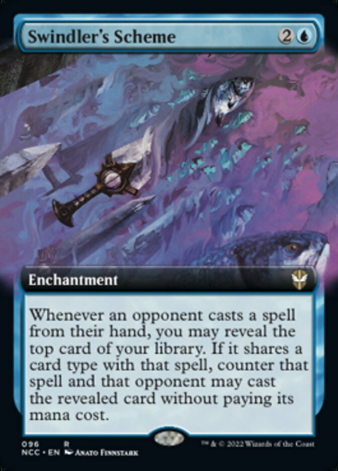 Swindler's Scheme (Extended Art) [Streets of New Capenna Commander] | Odin's Place