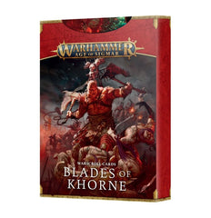 Warhammer Age of Sigmar: Warscroll Cards Blades of Khorne | Odin's Place