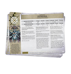 Warhammer Age of Sigmar: Warscroll Cards Hedonites of Slaanesh | Odin's Place