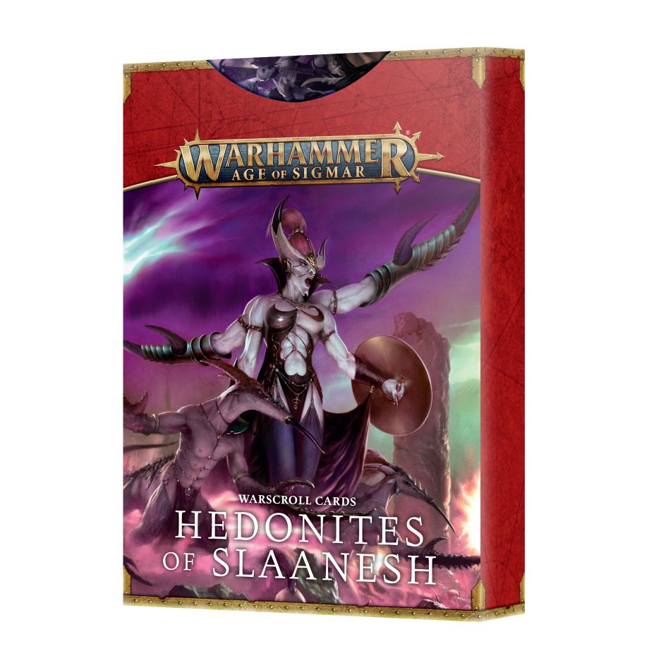 Warhammer Age of Sigmar: Warscroll Cards Hedonites of Slaanesh | Odin's Place
