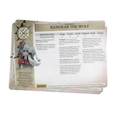 Warhammer Age of Sigmar: Warscroll Cards Soulblight Gravelords | Odin's Place