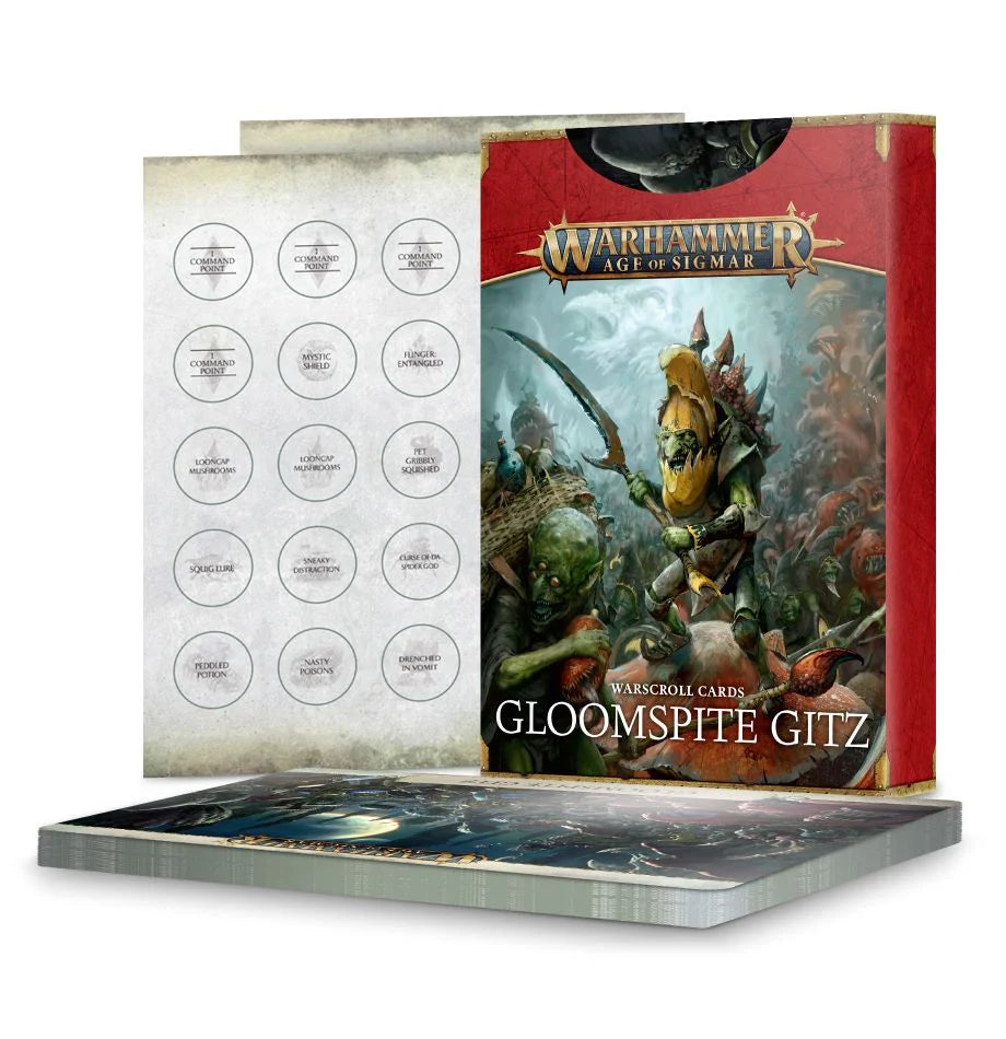 Warhammer Age of Sigmar: Gloomspite Gitz Warscroll Cards | Odin's Place