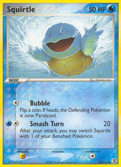 Squirtle (83/112) [EX: FireRed & LeafGreen] | Odin's Place