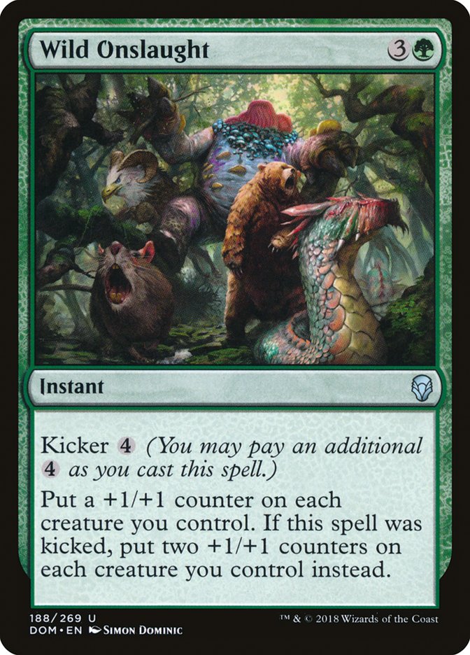 Wild Onslaught (188) [Dominaria] | Odin's Place