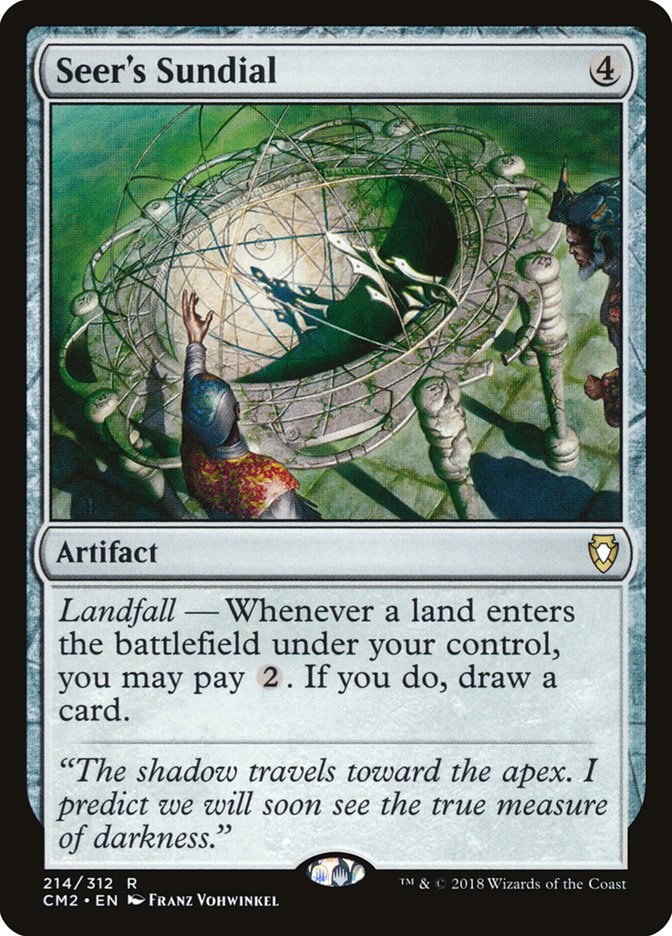 Seer's Sundial (214) [Commander Anthology Volume II] | Odin's Place