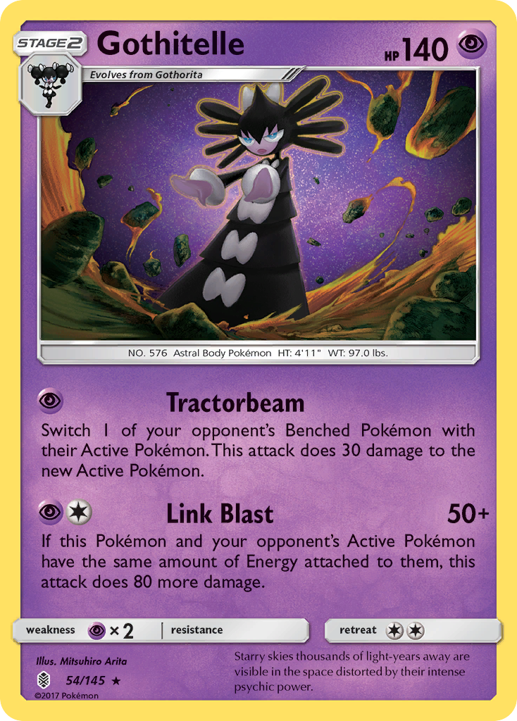Gothitelle (54/145) [Sun & Moon: Guardians Rising] | Odin's Place