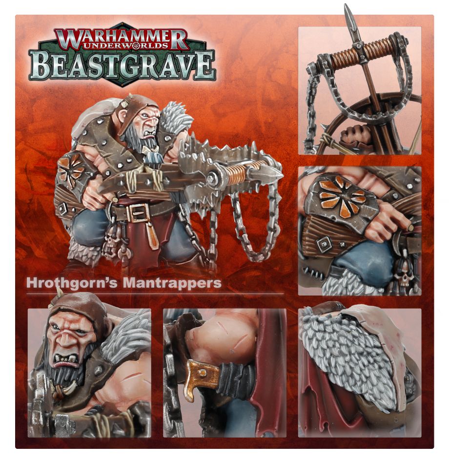 Warhammer Underworlds: Beastgrave: Hrothgorn's Mantrappers | Odin's Place