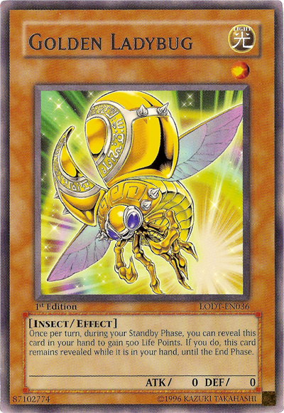 Golden Ladybug [LODT-EN036] Rare | Odin's Place