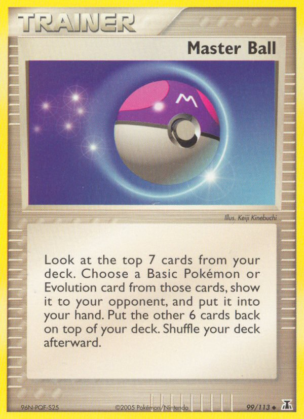 Master Ball (99/113) [EX: Delta Species] | Odin's Place
