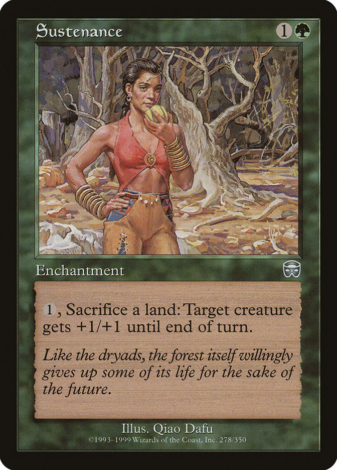 Sustenance (278) [Mercadian Masques] | Odin's Place