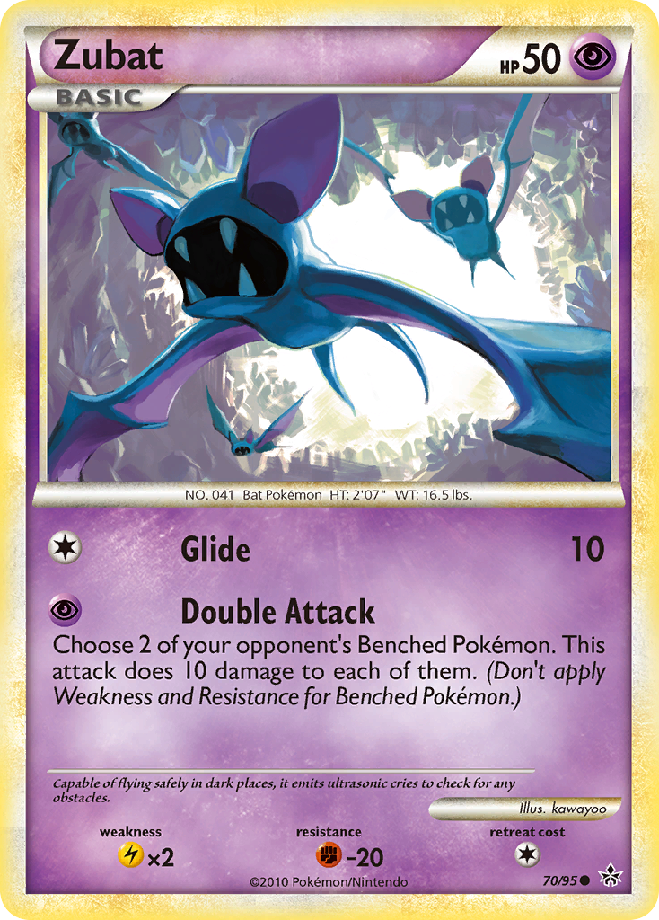 Zubat (70/95) [HeartGold & SoulSilver: Unleashed] | Odin's Place