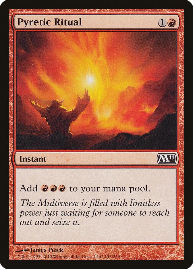 Pyretic Ritual (153) [Magic 2011] | Odin's Place