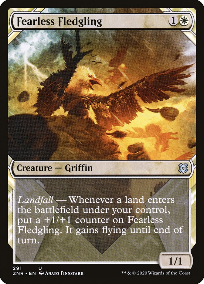 Fearless Fledgling (Showcase) [Zendikar Rising] | Odin's Place