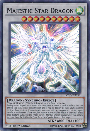 Majestic Star Dragon [LC5D-EN036] Super Rare | Odin's Place