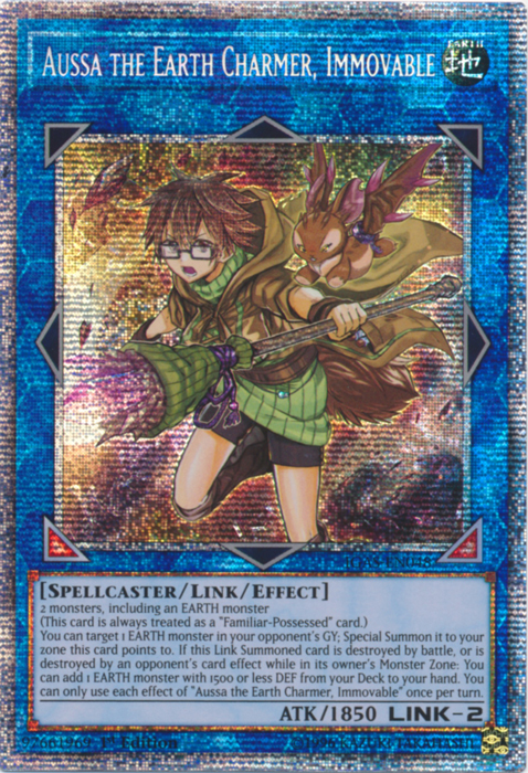 Aussa the Earth Charmer, Immovable [IGAS-EN048] Starlight Rare | Odin's Place